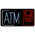 SIGN NEON ATM/GRAPHIC 40 *20 INCH (113904)