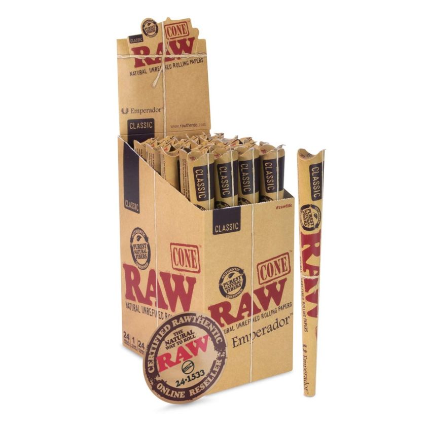 RAW CONE CLASSIC EMPERADOR - 24 CT