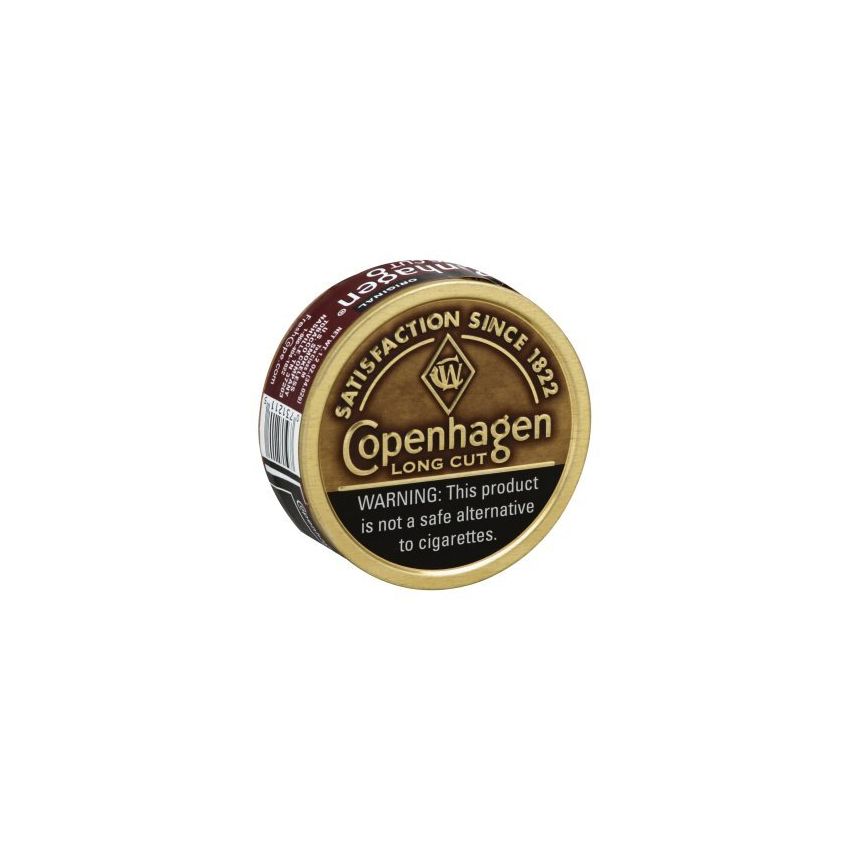 COPENHAGEN SMOKELESS TOBACCO 5 CT   Cope Long Cut 