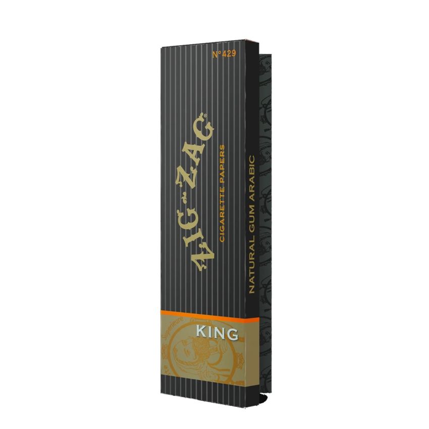 Zig Zag Black King Size Paper